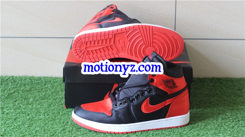 Authentic Air Jordan 1 Retro Satin Banned